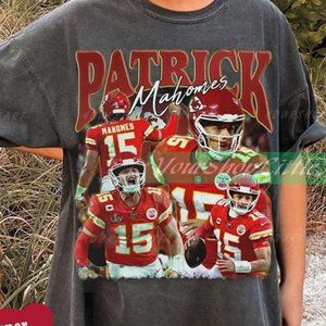 Vintage Patrick Mahomes Graphic T-shirt - Patrick Mahomes Football Sweatshirt -a